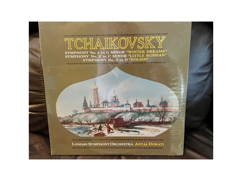 TCHAIKOVSKY / Dorati - "Symphony 1, 2 & 3" - Mercury Living Presence 1960's SEALED!