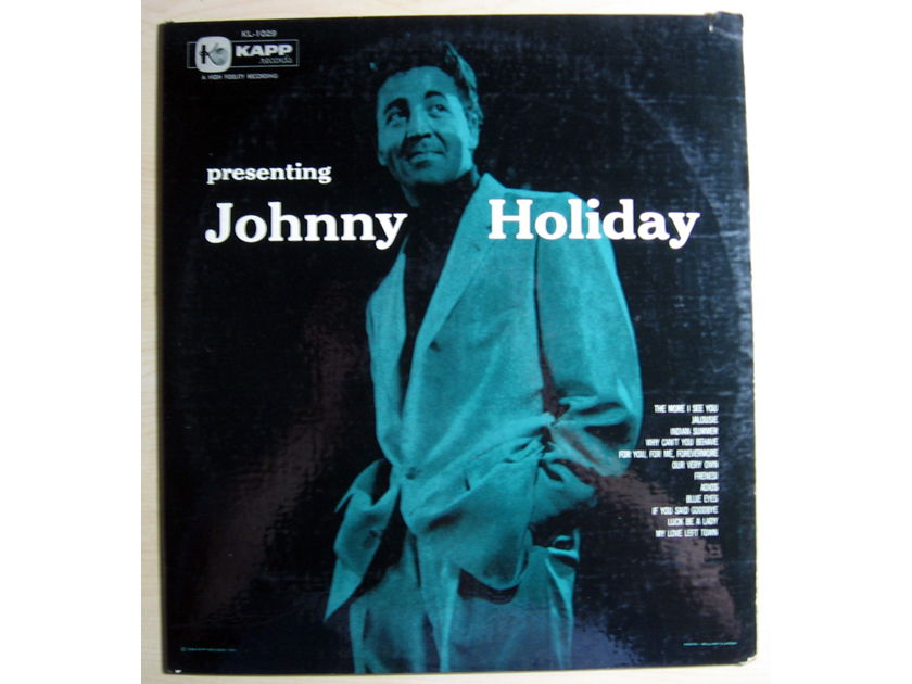 Johnny Holiday - Presenting Johnny Holiday - 1956 Mono Kapp Records KL-1029
