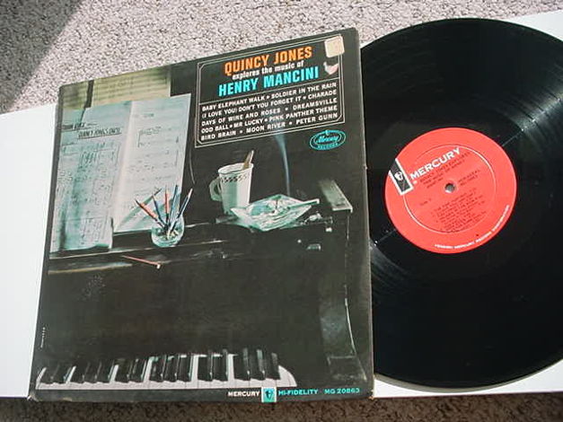 jazz Quincy Jones lp record Explores the music of Henry...