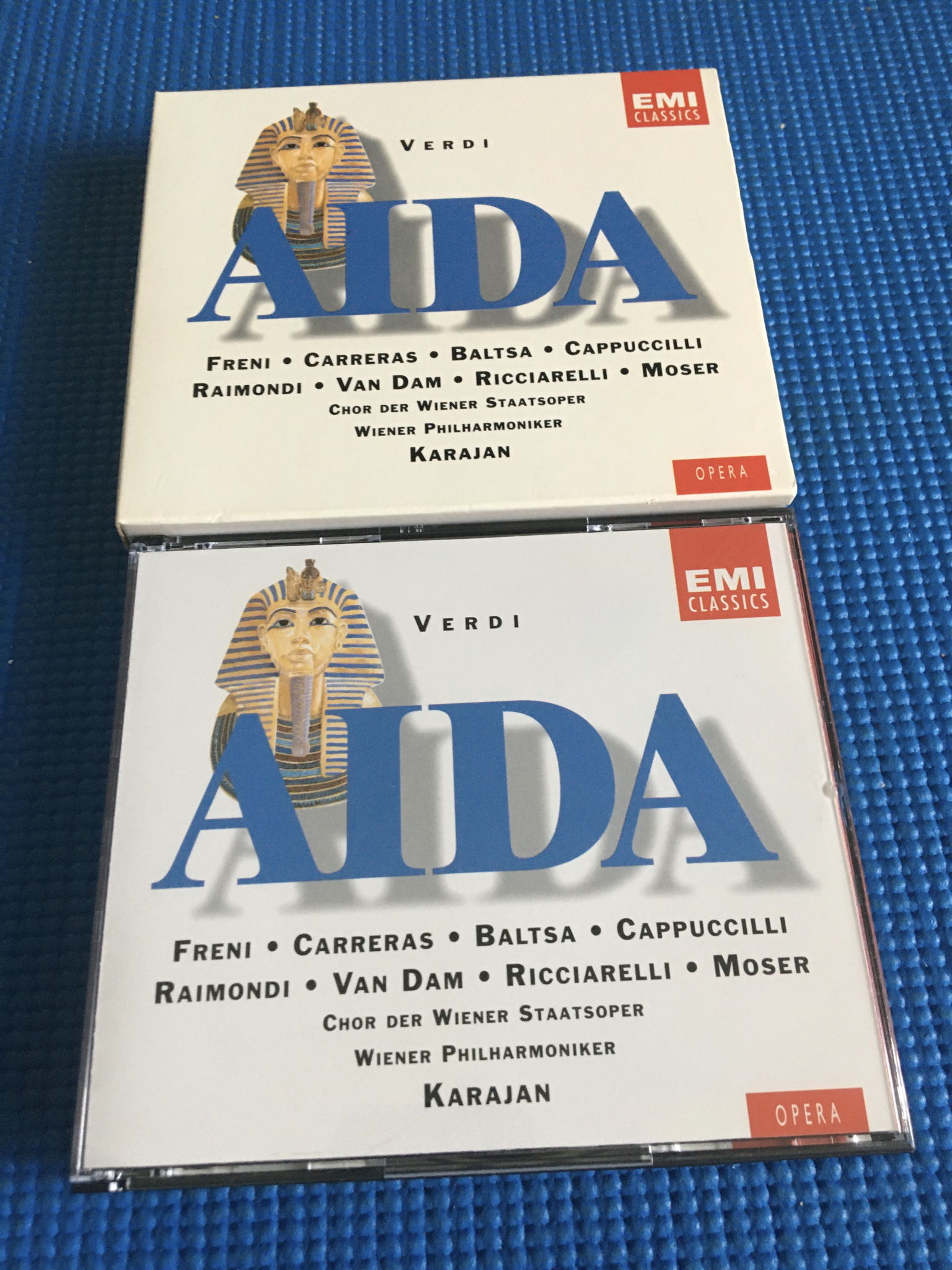 Verdi Aida Karajan Wiener philharmonic  EMI Classics op...