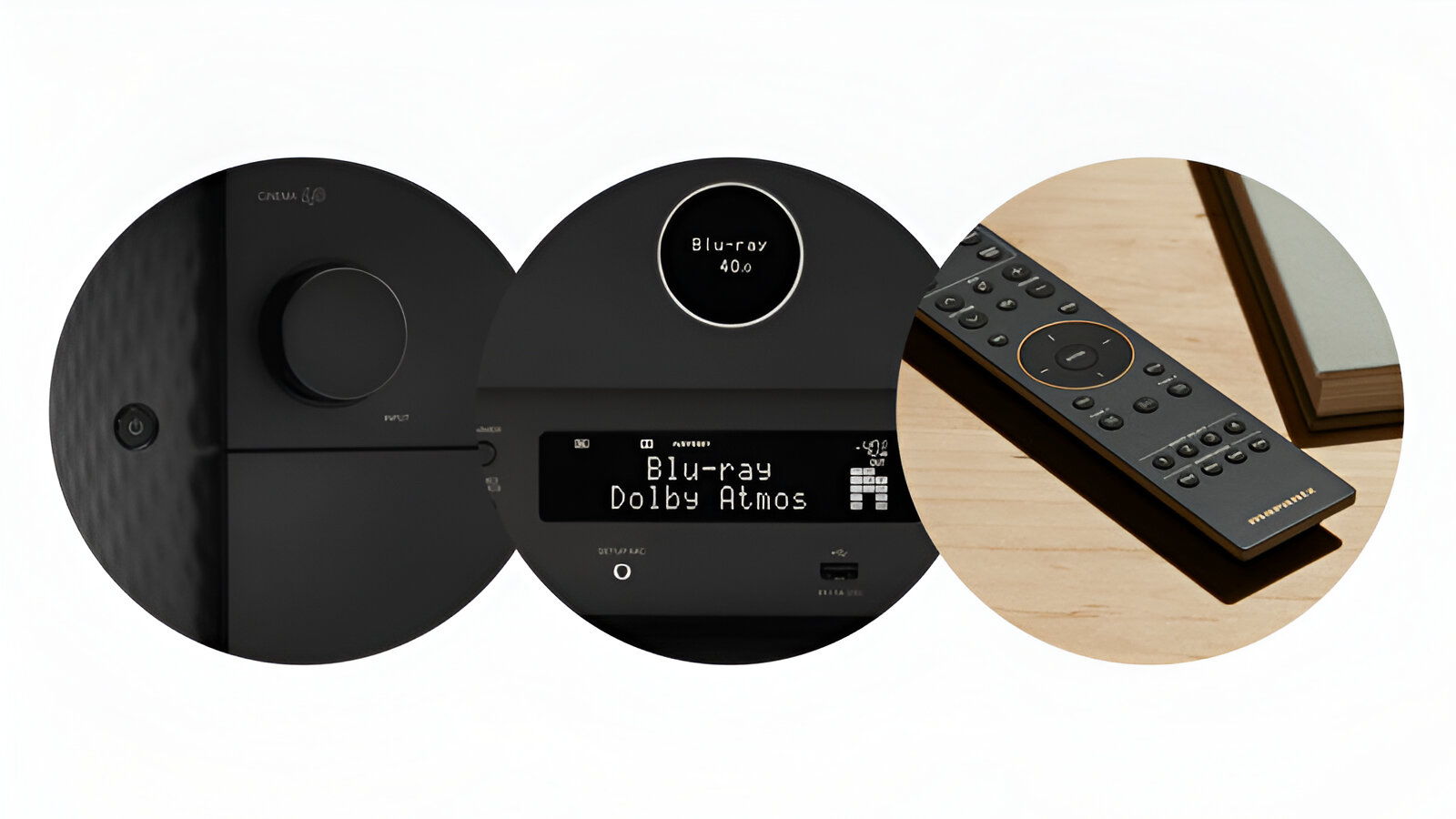 Marantz Cinema 40 A/V Receiver & Music Streamer - Black 13