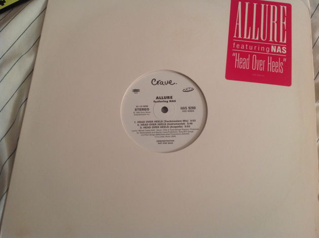 Allure Featuring Nas Head Over Heals Promo 12 Inch EP C...
