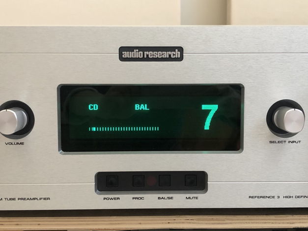Audio Research Reference 3 Pre Amplifier-Free shipping ...