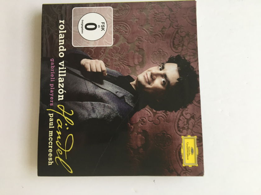 Rolando Villazon Handel Deutsche Grammophon  Cd DVD set Gabrieli players Paul McCreesh