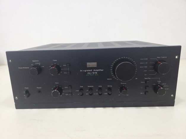 Sansui Au-919 Stereo Integrated Amplifier For Parts