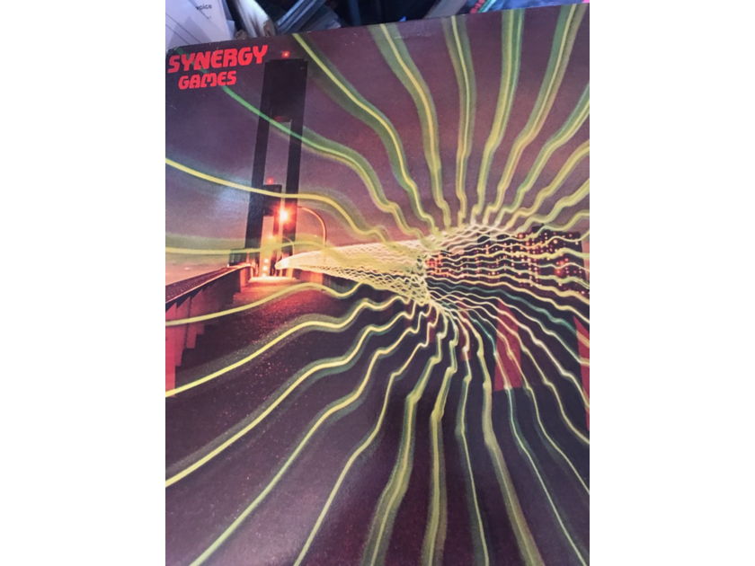SYNERGY Games LARRY FAST LP 1979 ELECTRONIC SYNERGY Games LARRY FAST LP 1979 ELECTRONIC