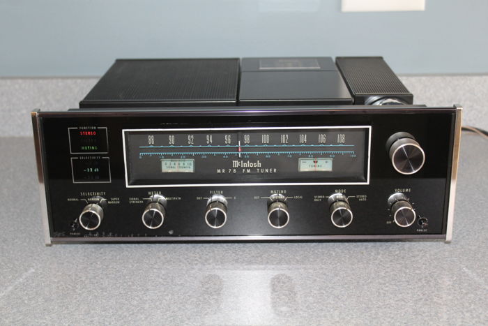 McIntosh MR-78 FM stereo tuner FACTORY SHIPPING CARTON