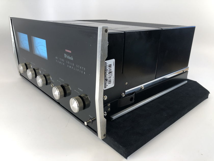 McIntosh MC2105 Solid State Vintage Amplifier - RESTORED, UPGRADED, PERFECT