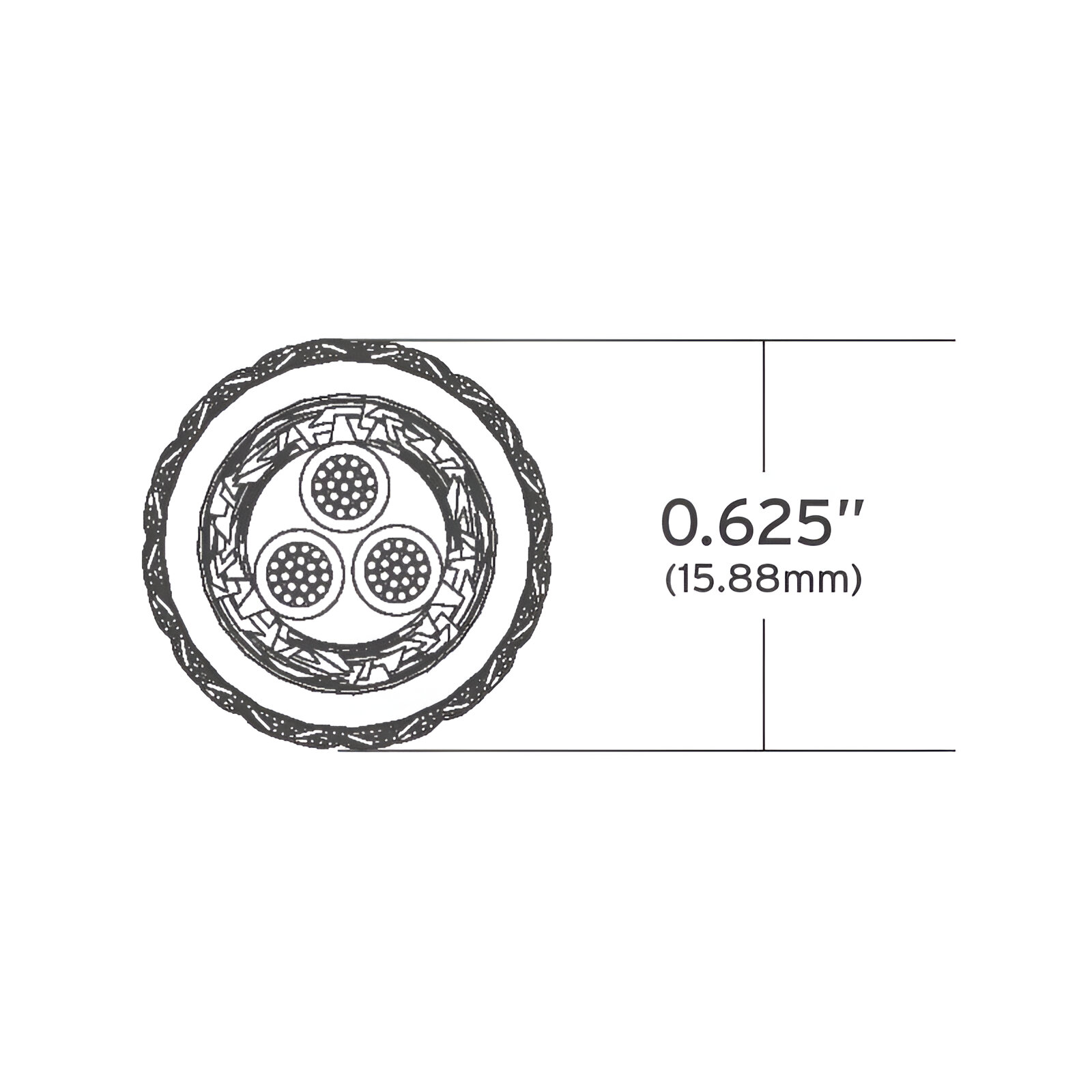 Kimber Kable PK 10 ASCENT AC Power Cable / 4 Foot / 20 AMP 3