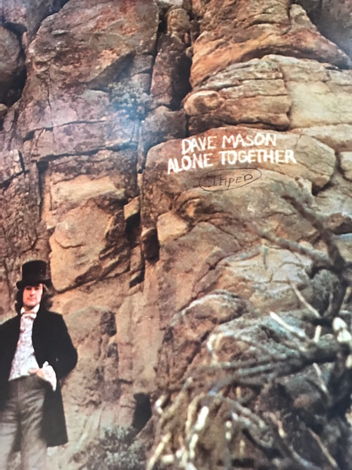 Vintage rock lp DAVE MASON Alone Together 1970 Blue Thu...