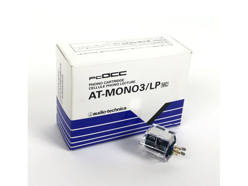 Audio Technica AT-MONO3/LP MC Moving Coil Type MONO Cartridge NEVER USED!