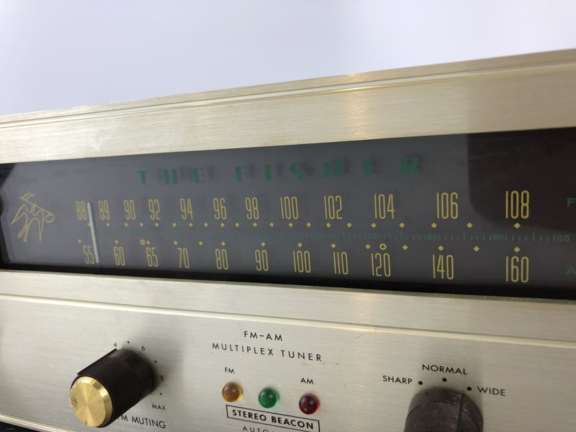 Fisher R-200 FM-AM Multiplex Stereo Tuner, All Tube Classic and Collectible