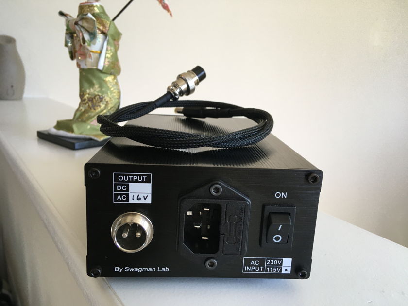 Upgrade Audiophile Power Supply for Schiit Audio MANI Phono Stage 16V AC CAS