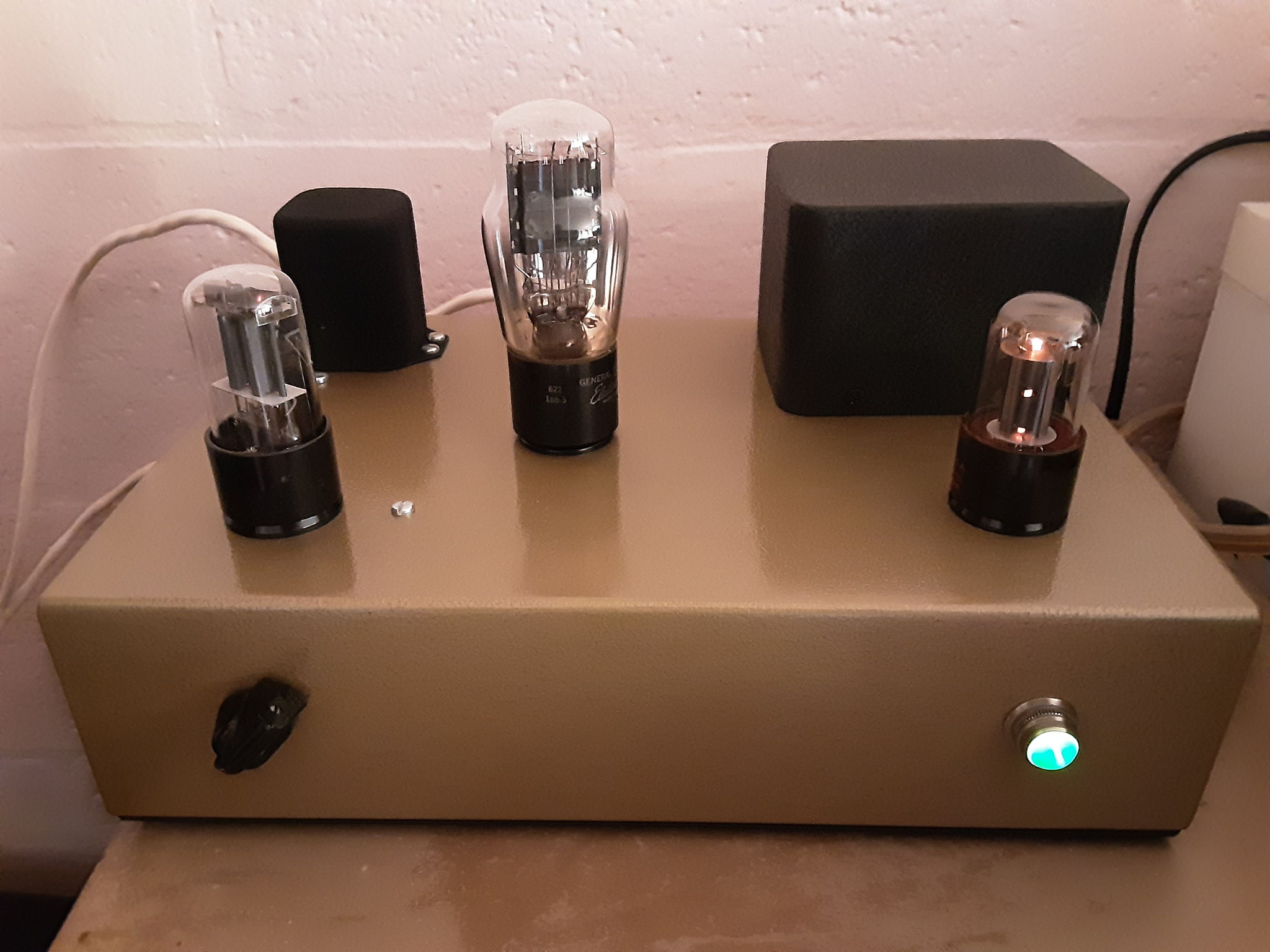 Alan Eaton 45 tube mono amplifier (custom built)