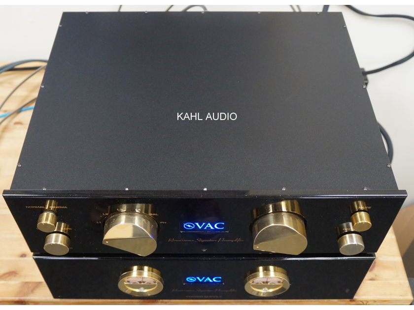 VAC Renaissance Signature MKII Preamp w/phono. Stereophile recommended. $17,000 MSRP