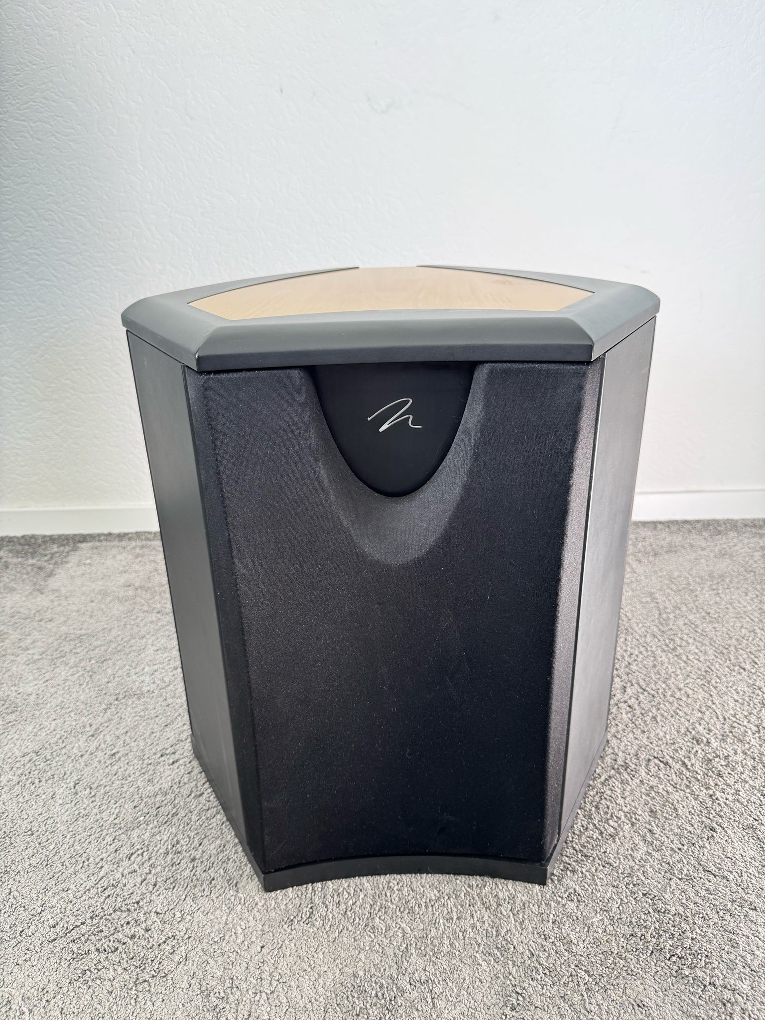 Martin Logan Descent active subwoofer in maple 4