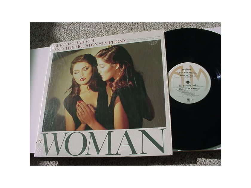 Burt Bacharach and the Houston symphony - woman lp record in shrink