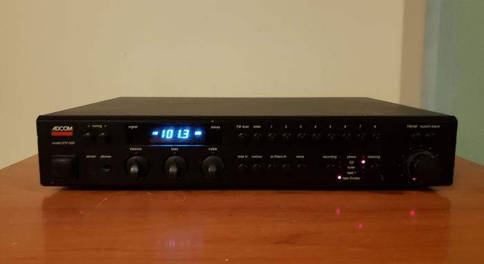 Adcom GTP-500 Stereo Preamplifier & Tuner.