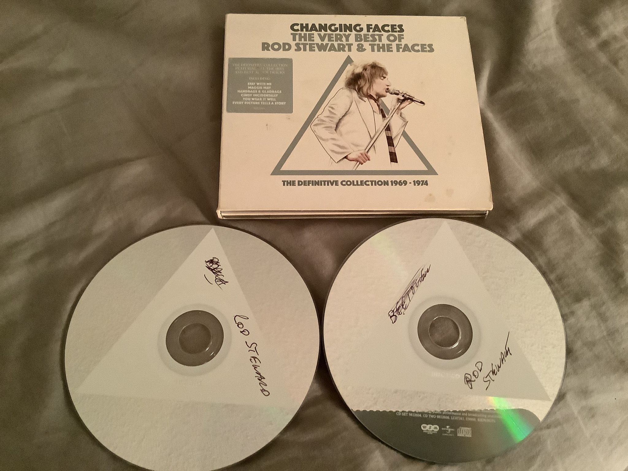 Rod Stewart And The Faces 2CD UK Changing Faces The Ver...