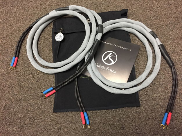 Kubala Sosna Fascination Speaker Cables, 2.5m pair