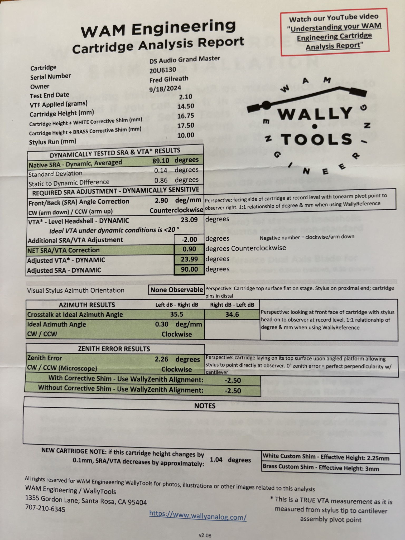 DS Audio  Grand Master Optical Cartridge 4