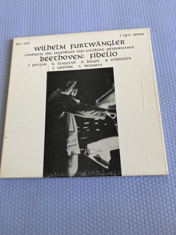 Wilhelm Furtwangler Beethoven Fidelio 3 Lp box set Cond...
