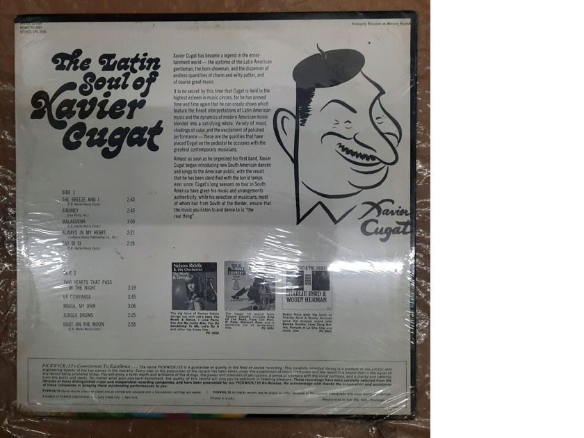 Xavier Cugat – The Latin Soul Of 1967 SEALED ORIGINAL VINYL LP Pickwick SPC-3095