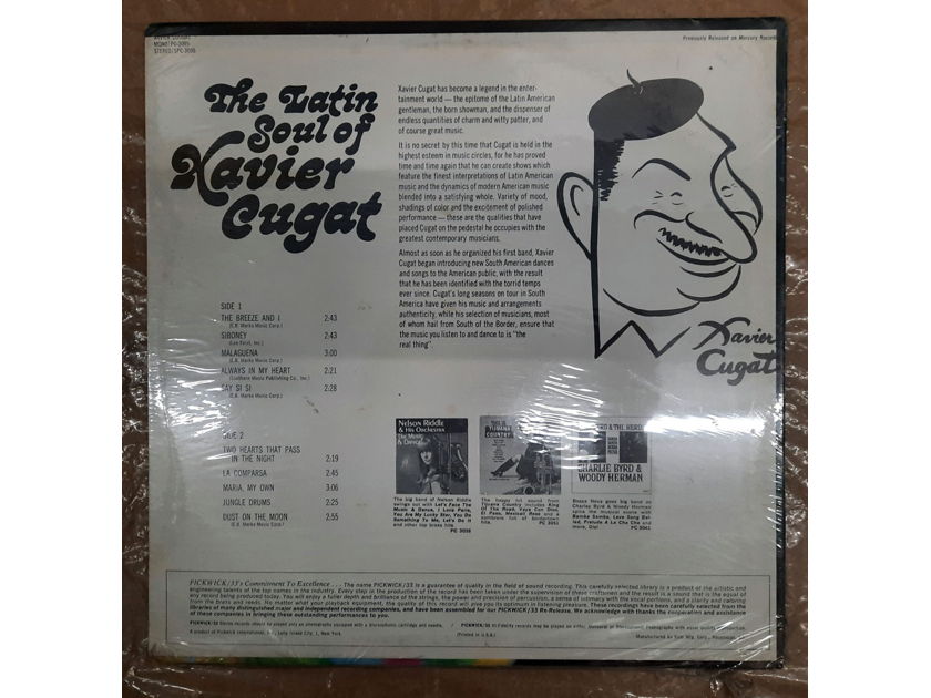 Xavier Cugat – The Latin Soul Of 1967 SEALED ORIGINAL VINYL LP Pickwick SPC-3095