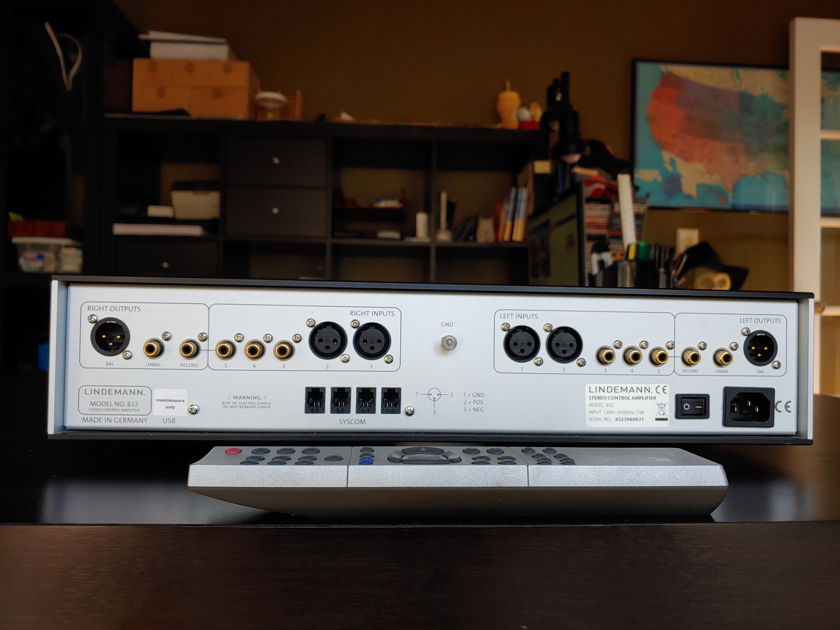 Lindemann 832 Balanced Preamp with Remote