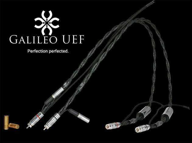 Synergistic Research Galileo UEF Phono Cables