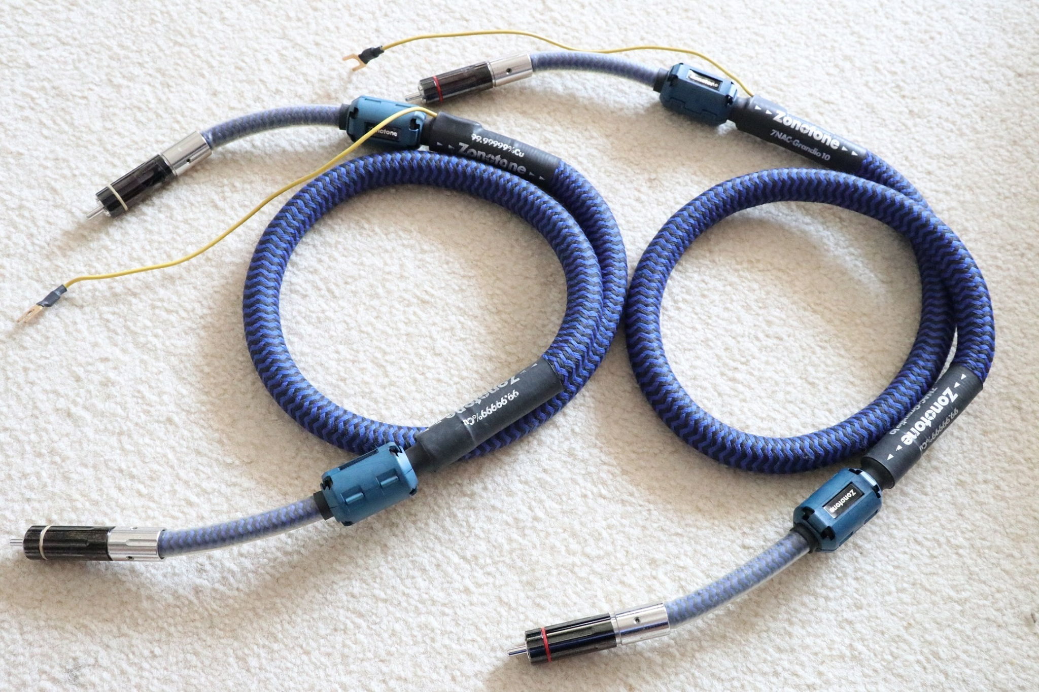 XLRケーブル1m 「Zonotone 7NAC-Granster 5000α」 Zonotone 7NAC-Granster 5000α RCA/XLR cable / Ships from