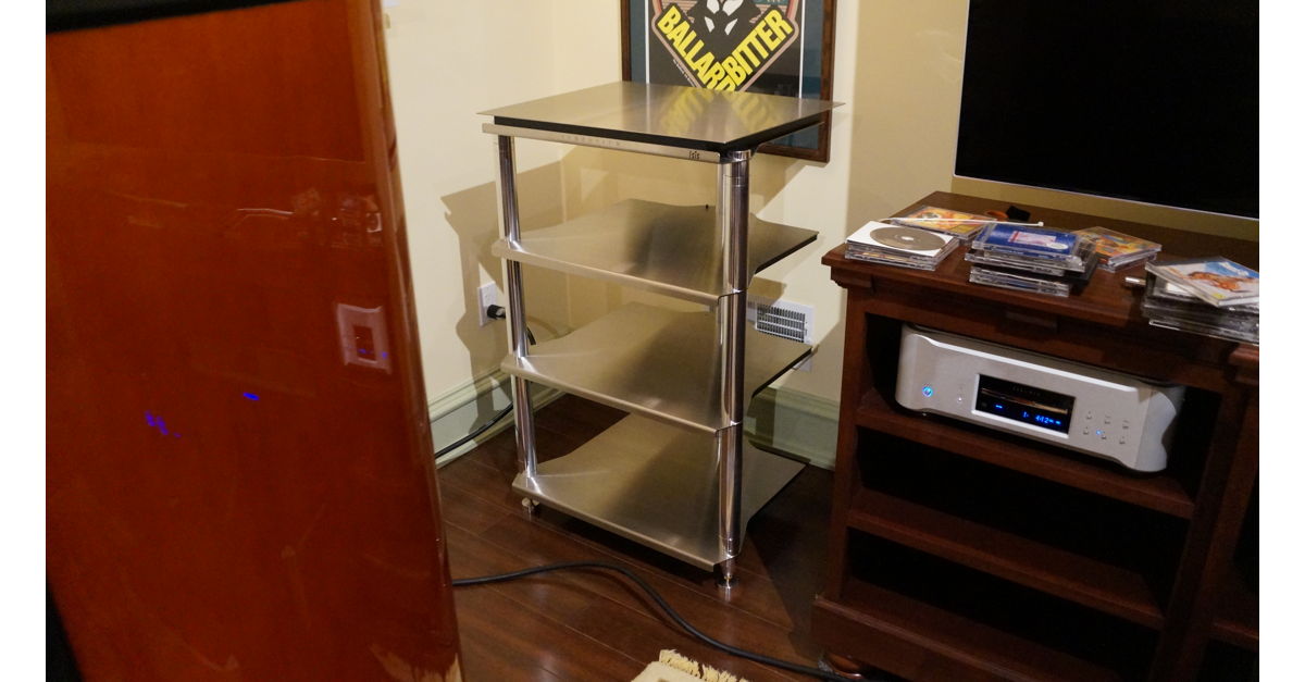 Symposium ISIS Rack Stainless & Aluminum For Sale | Audiogon