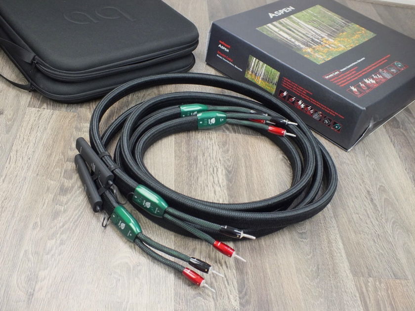 AudioQuest Aspen speaker cables 3,0 metre