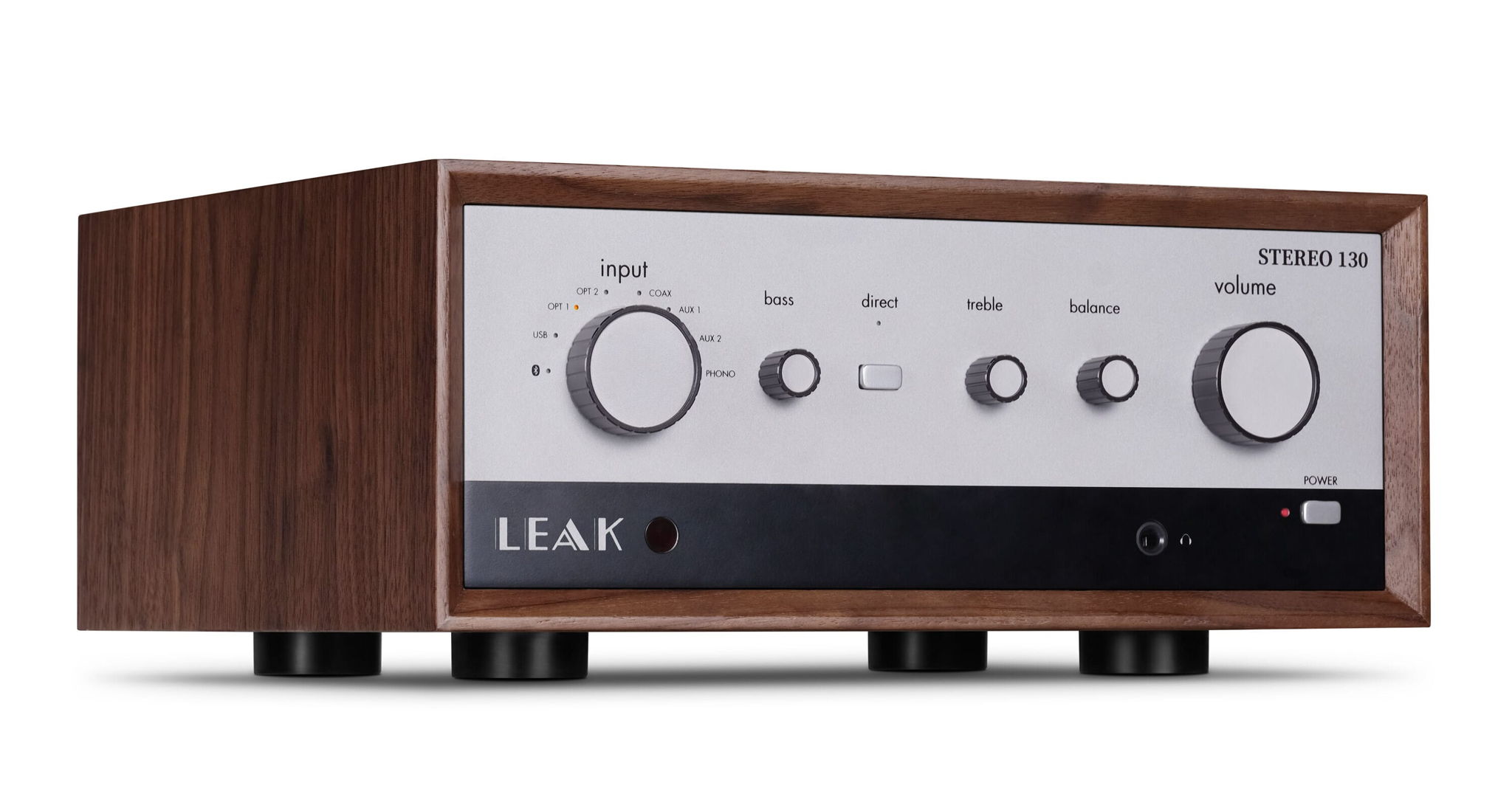 LEAK STEREO 130 INTEGRATED AMPLIFIER IN WALNUT 3