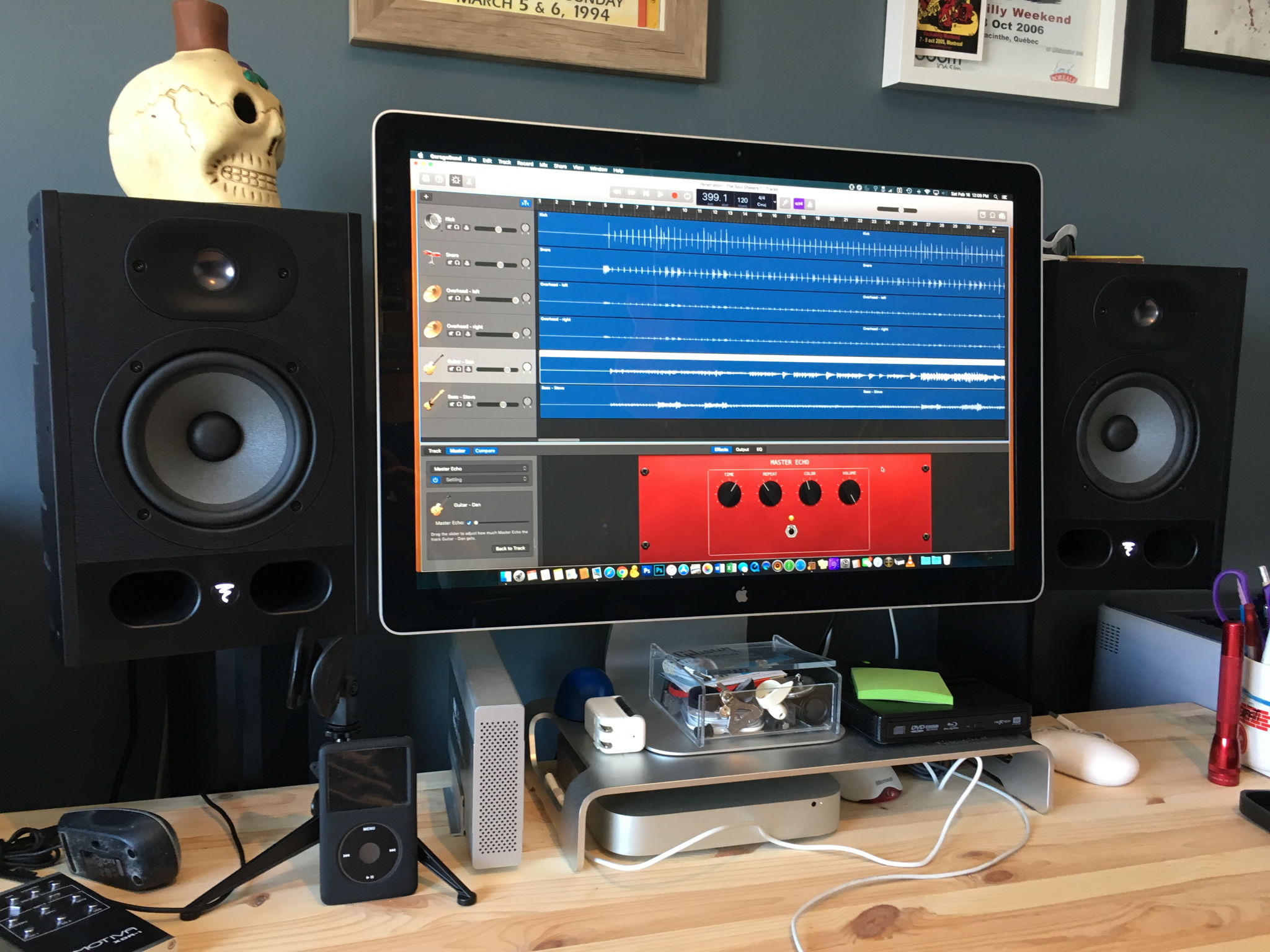 Focal monitors, Mac Mini DAW