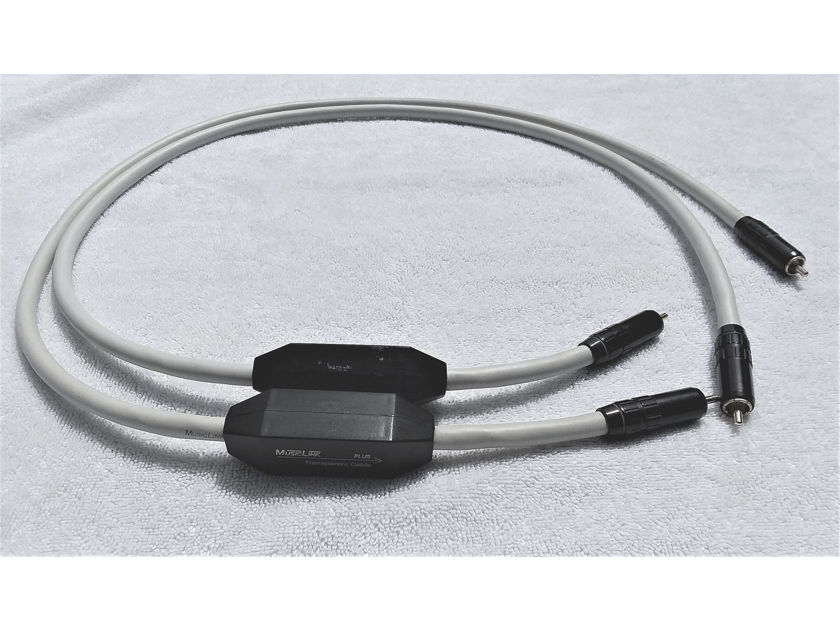 Transparent Audio MusicLink Plus Interconnects 1 Meter Pair With RCA