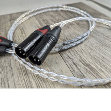 New RS Audio Cables Solid Silver Balanced XLR 2.0m Pai...