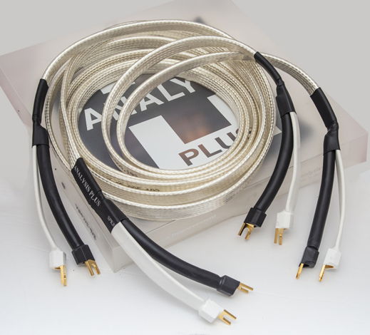 Analysis Plus Big Silver Oval 8' Speaker Cable (REDUCED...