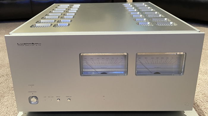 Luxman M-10X stereo amplifier