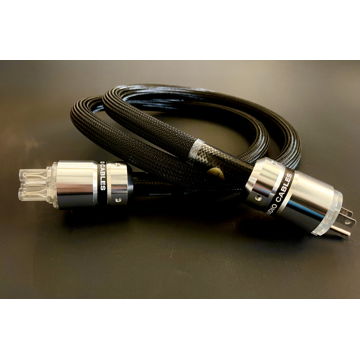 Crystal Clear Audio Magnum Opus II 1.5m power plugs BLACK