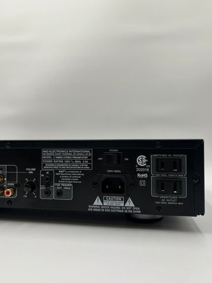 NAD C-165 bee Stereo Preamplifier 5