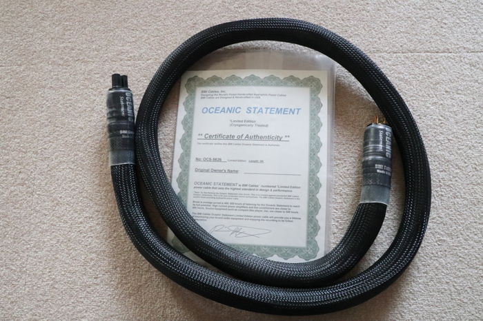 BMI  ■  Oceanic Statement ■ 1.8m ■ Power Cable