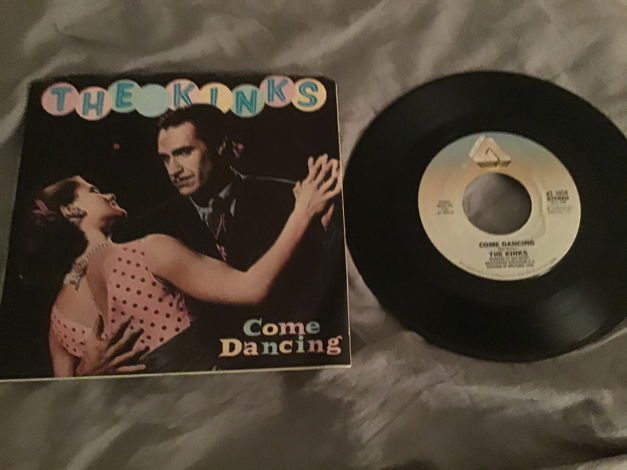 The Kinks Come Dancing 45 With Picture Sleeve Vinyl NM
