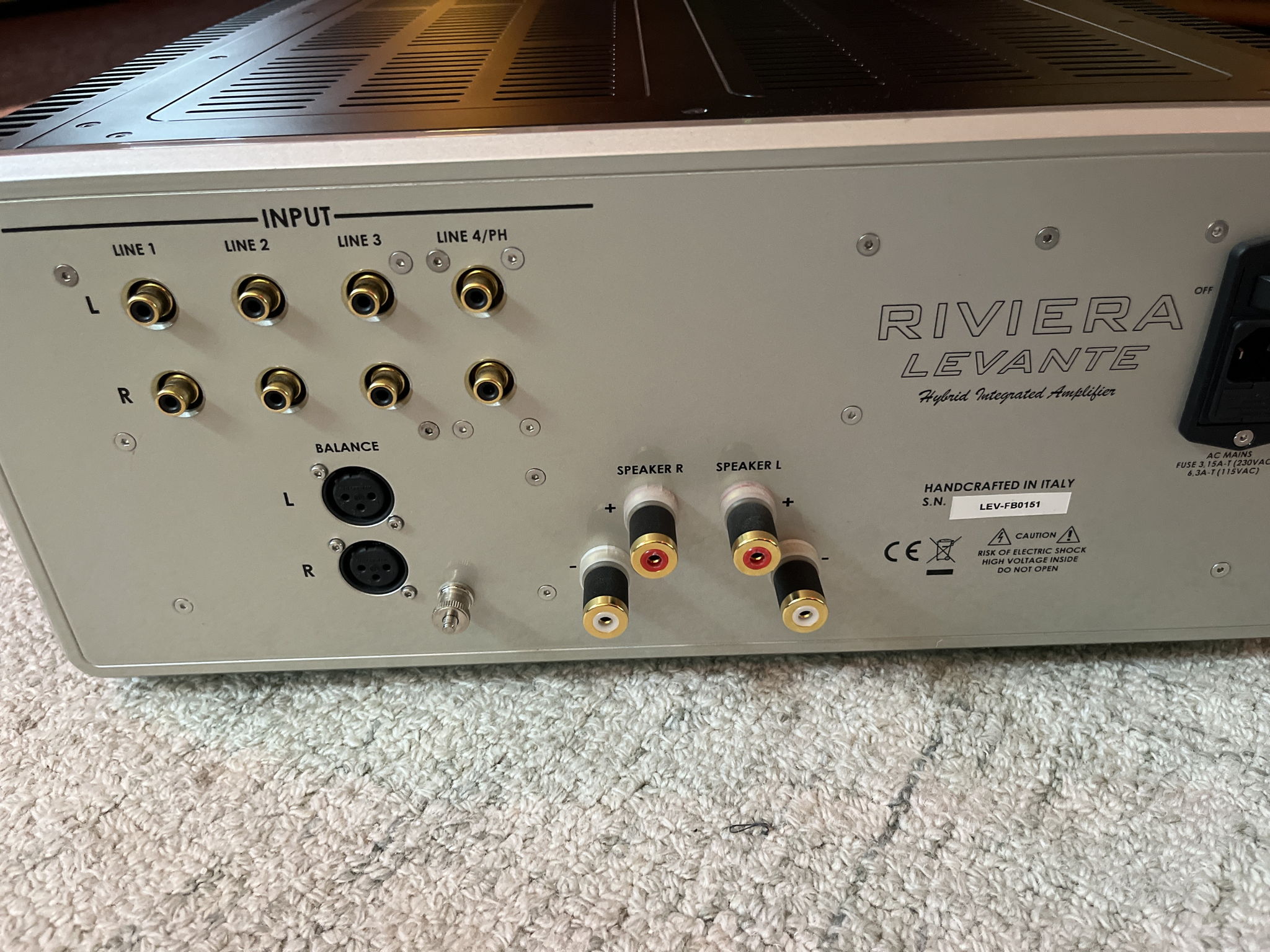 Riviera Labs Levante Integrated Amplifier Best of the Best 3
