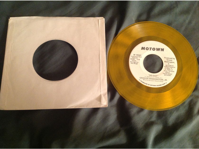 Grover Washington Jr. Do Dat Promo Yellow Vinyl Motown
