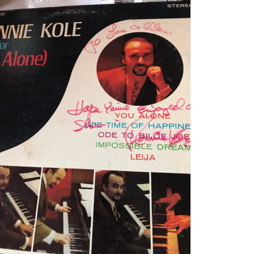 Ronnie Kole "Plays For You Alone" autographed Ronnie Ko...