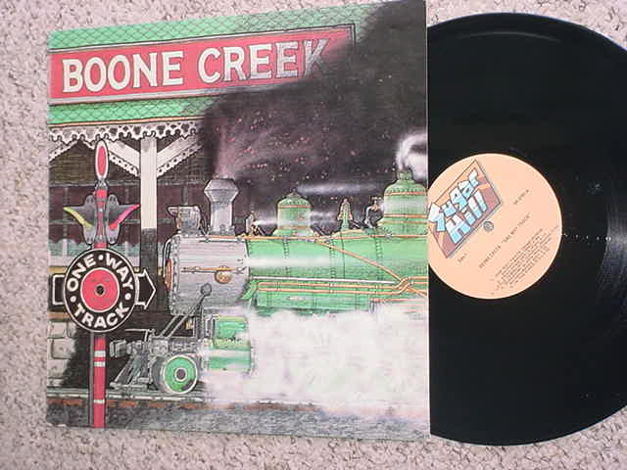 Boone Creek lp record - one way track Ricky Skaggs 1976...