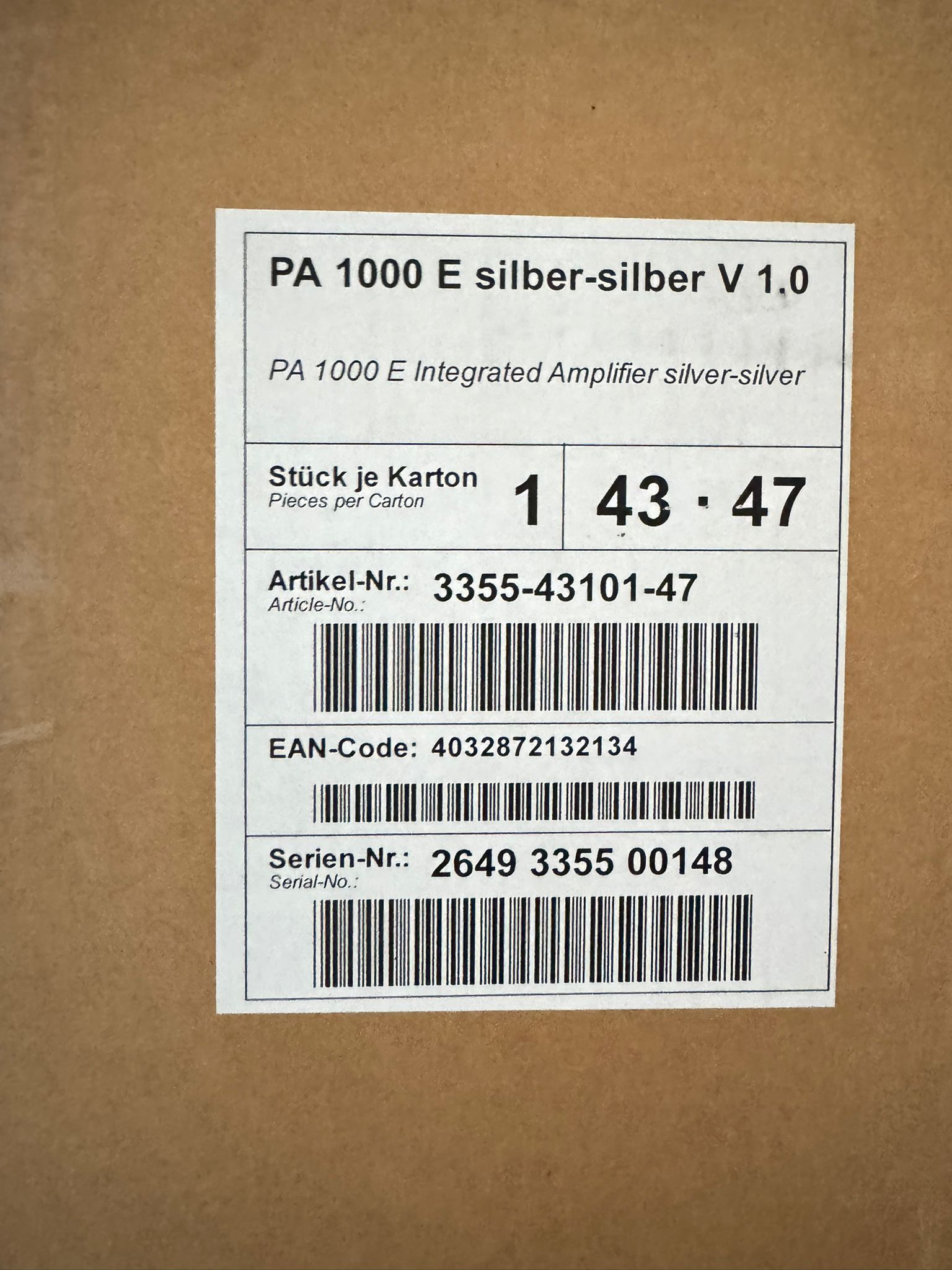 T+A Elektroakustik PA 1000 E integrated amplifier in si... 6