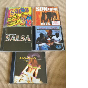 Latin Salsa related  Cd lot of 5 cds