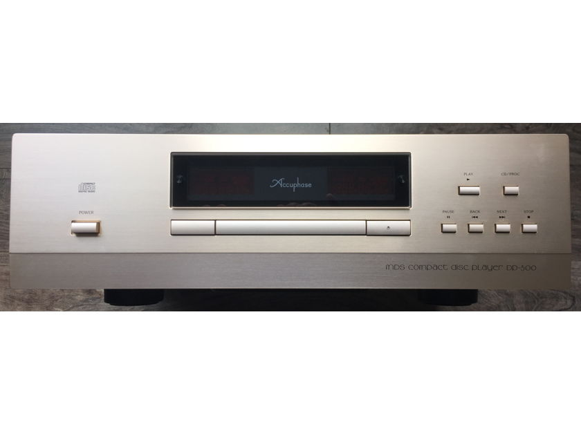 Price Reduced, Excellent Accuphase DP-500 CD Player, US 120V, No PayPal Fee !